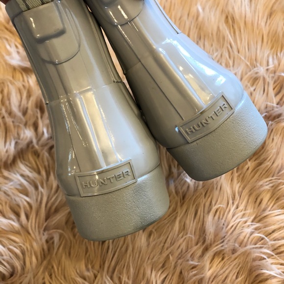 New Hunter Gray Refined Chelsea Boots - Picture 3 of 7